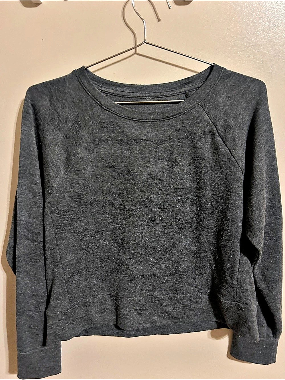 RBX Gray Raglan Sweatshirt
